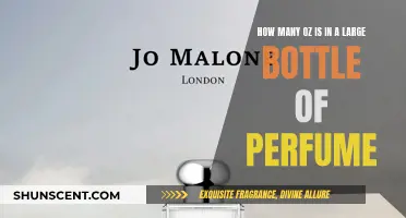 Large Perfume Bottles: How Many Ounces?
