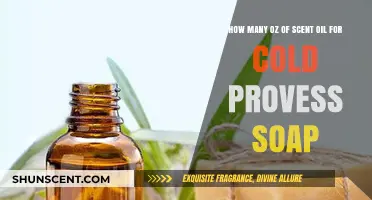 Perfect Scent Strength: How Much Fragrance Oil for Cold Process Soap?