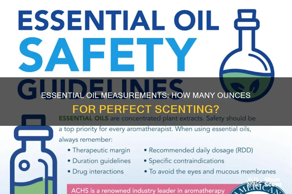 how many oz of scent oil
