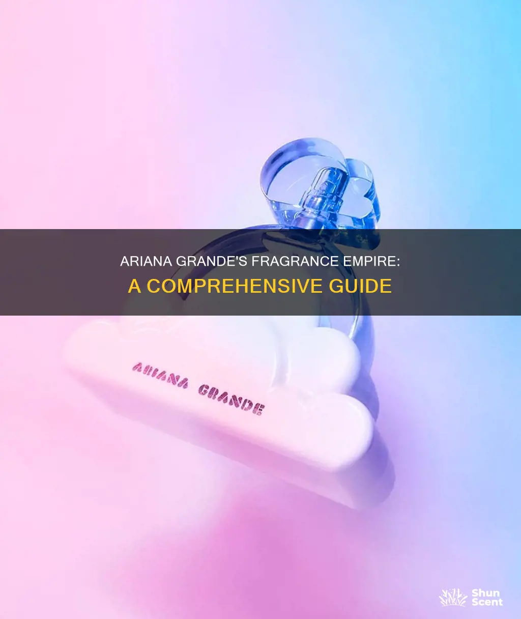 how many perfume does ariana grande have