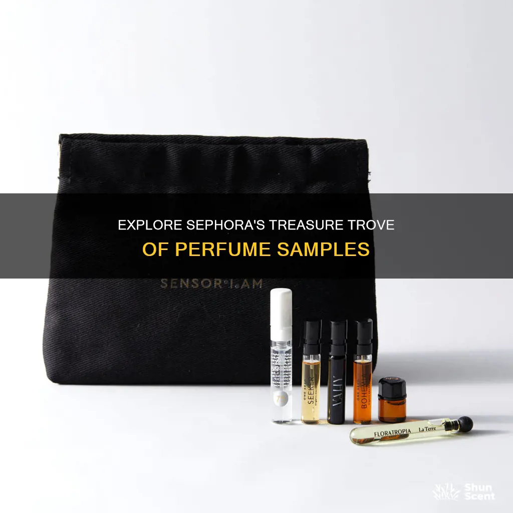 how many perfume samples in sephora