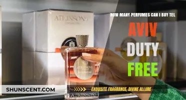 Explore Tel Aviv Duty-Free: How Many Perfumes to Buy?