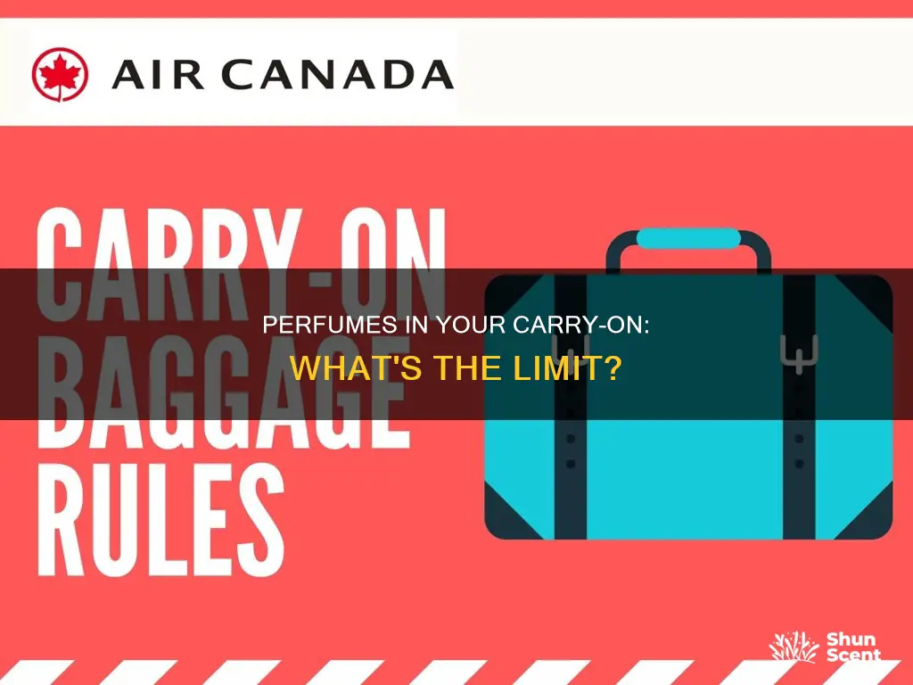 how many perfumes can i take on a plane