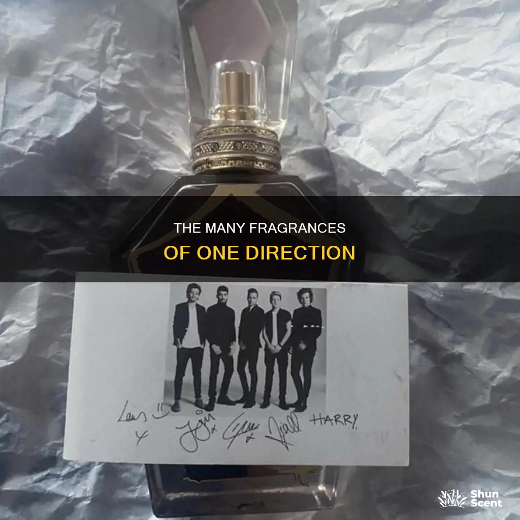how many perfumes did one direction make