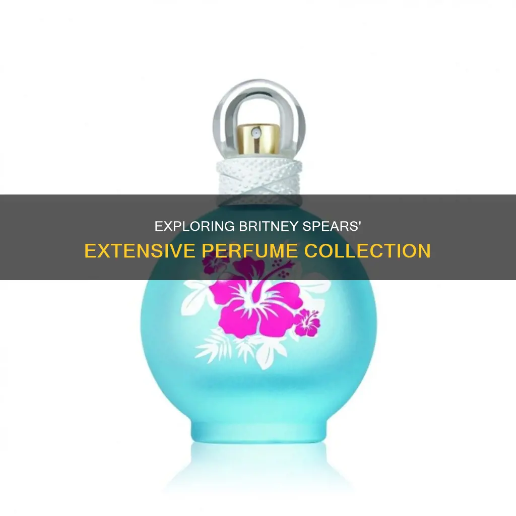 how many perfumes does britney spears have
