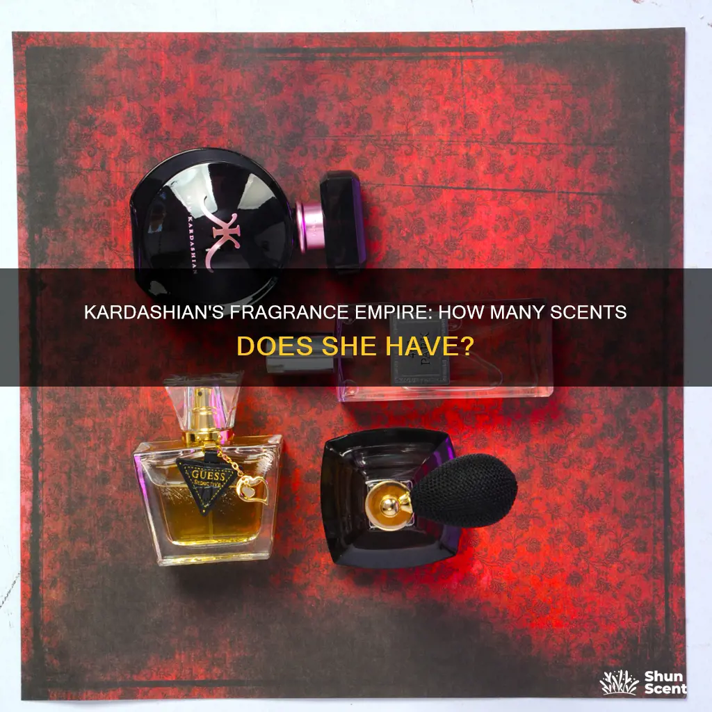 how many perfumes does kim kardashian have