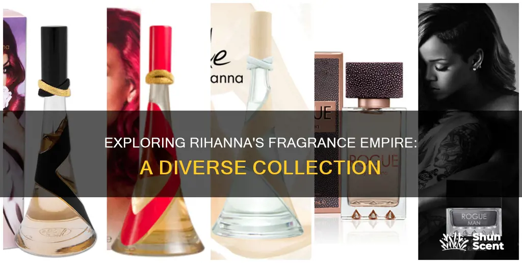 how many perfumes does rihanna have