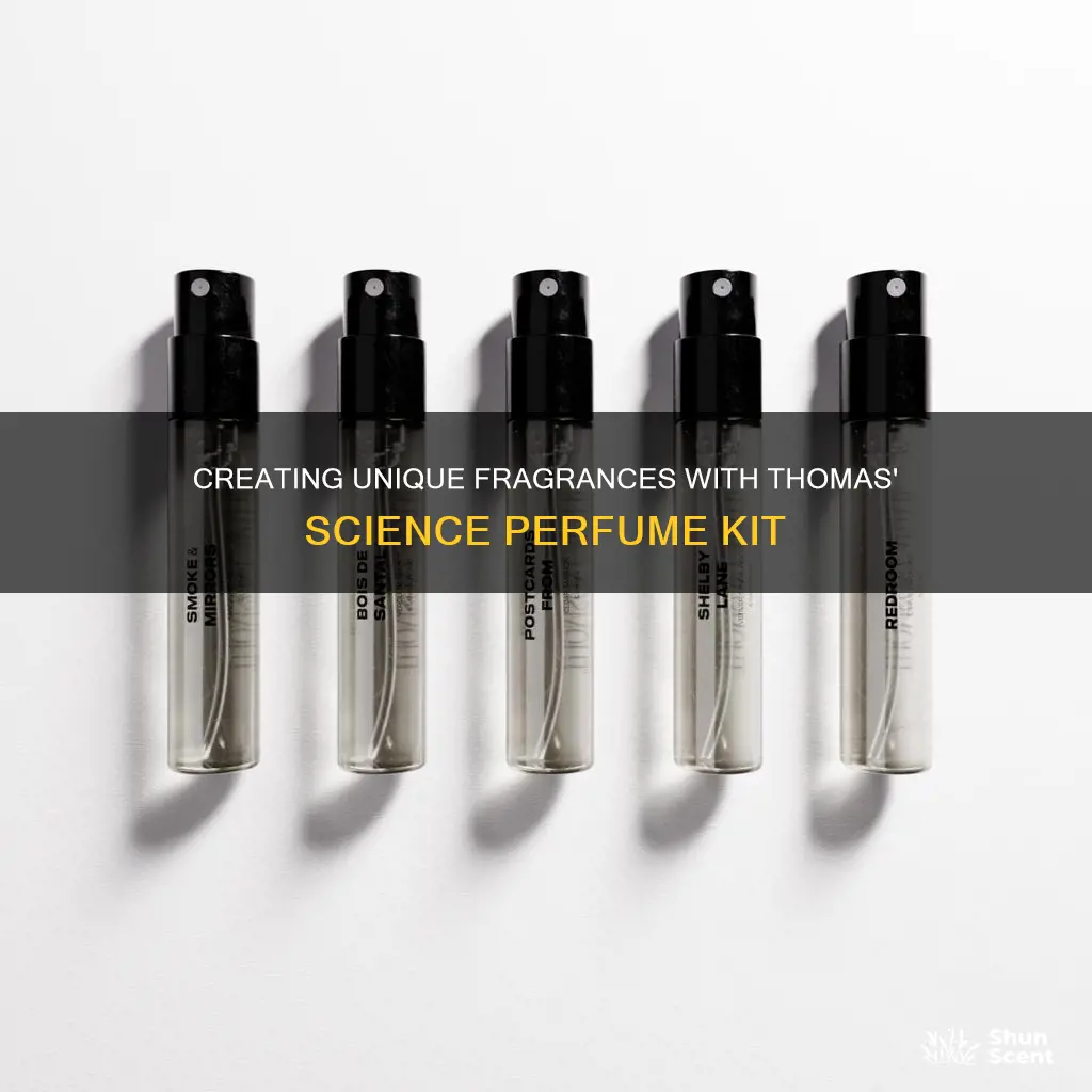 how many perfumes will thomas science perfume kit make