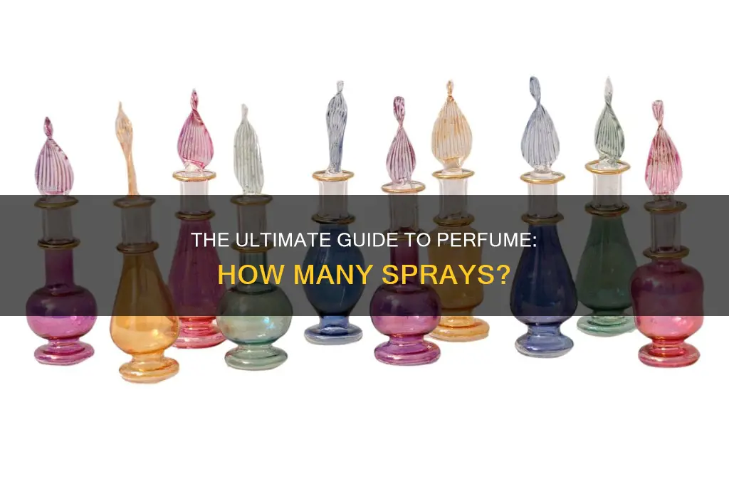 how many receptacles are allowed perfume
