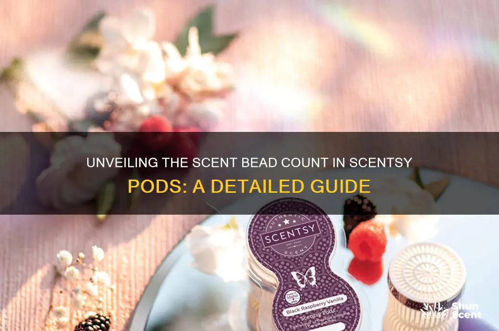 how many scent beads are in a scentsy pod