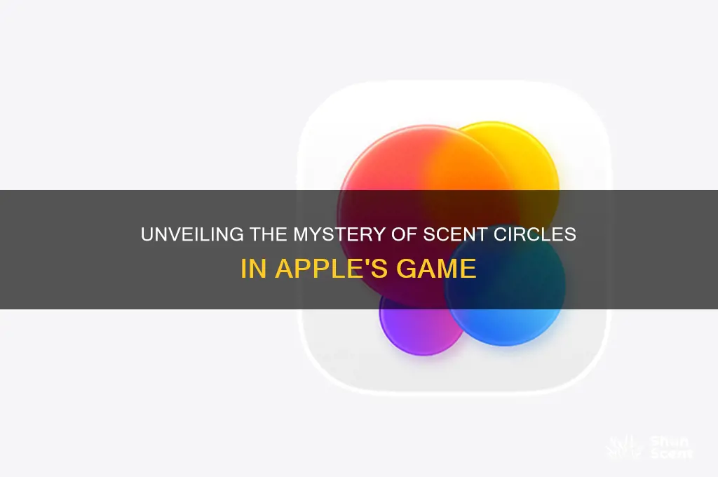 how many scent circles are in the apple game