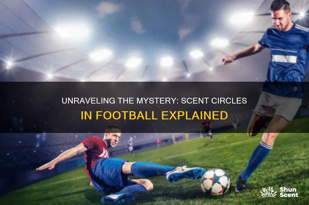 how many scent circles are in the football