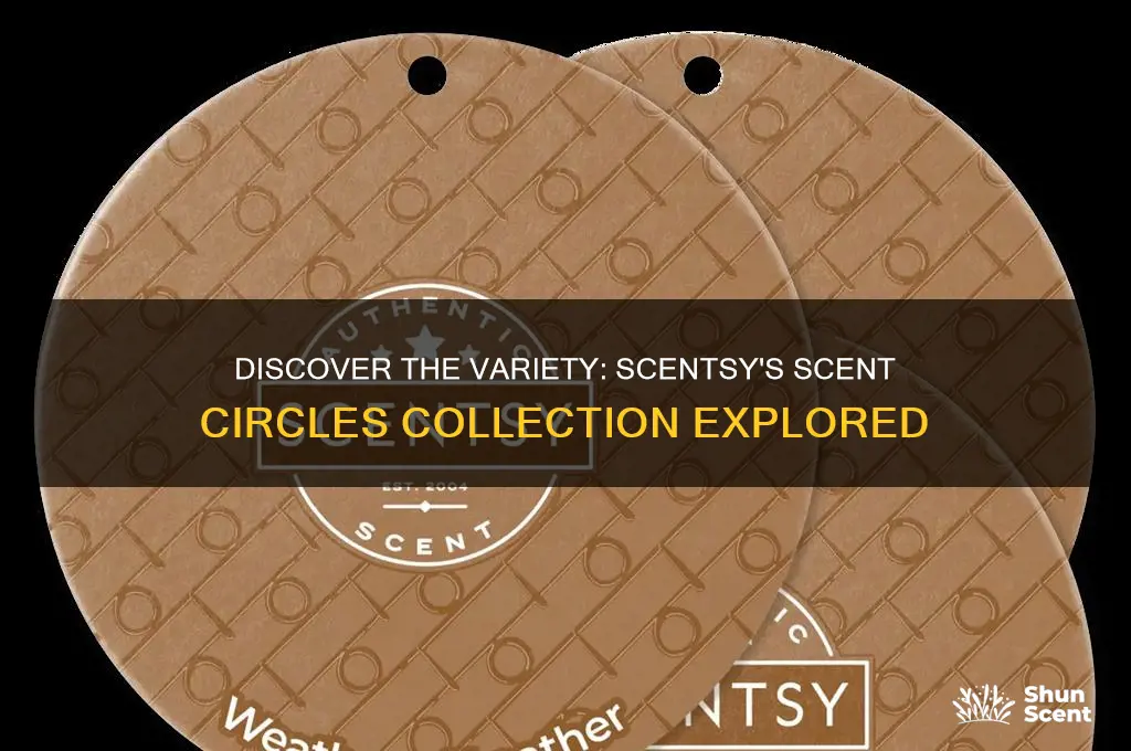 how many scent circles does scentsy have
