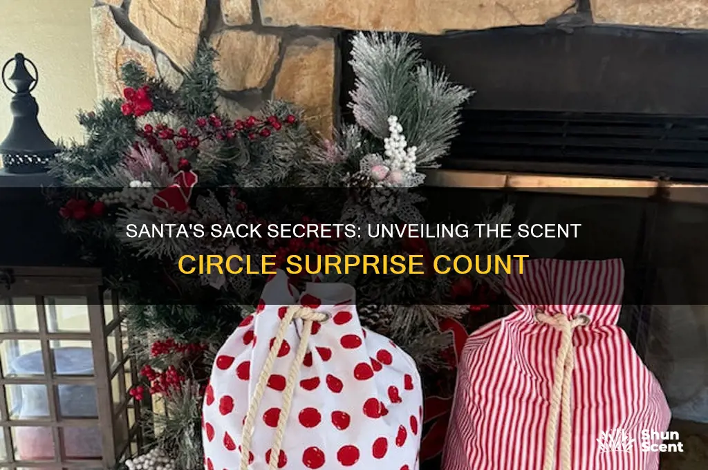 how many scent circles in santa