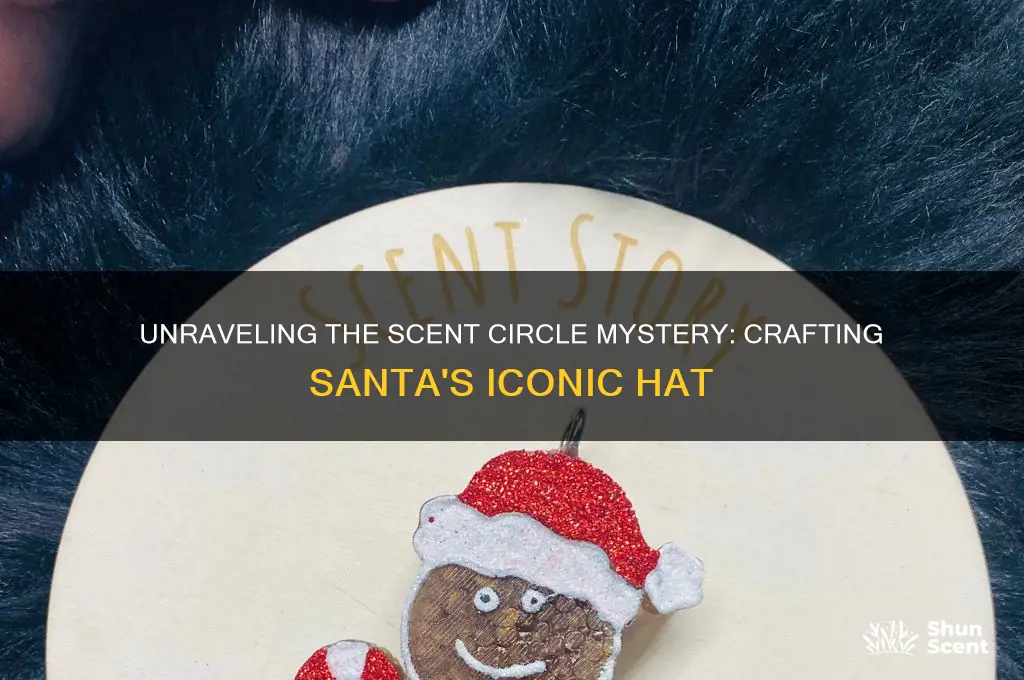 how many scent circles make up the santa hat