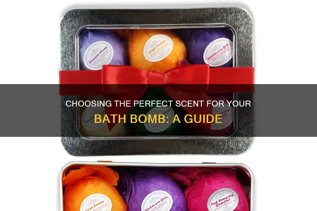 how many scent for bath bomb