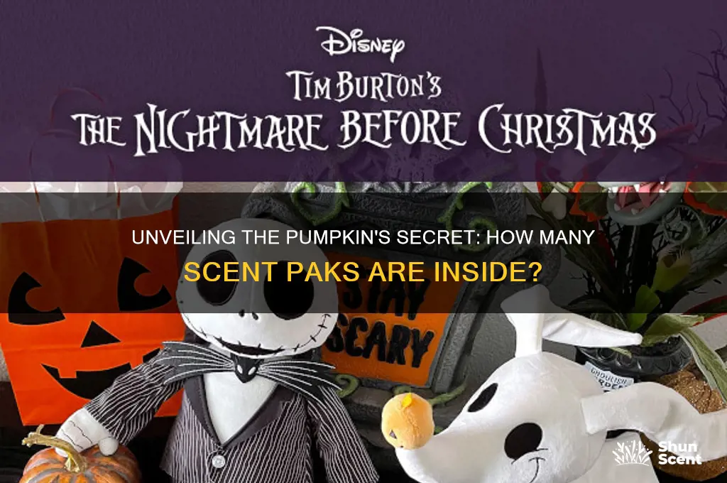 how many scent paks in the pumpkin