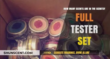 Discover the Variety: Scentsy Full Tester Set's Extensive Scent Collection