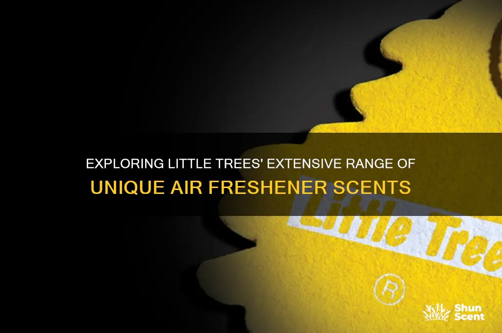 how many scents does little trees have