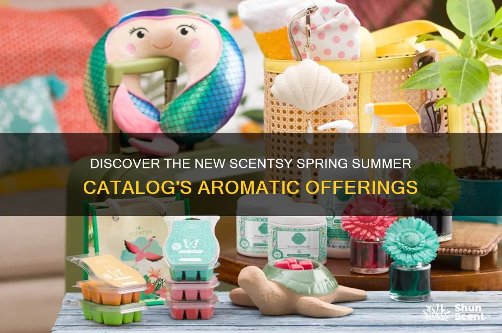 how many scents in the new scentsy spring summer catalog
