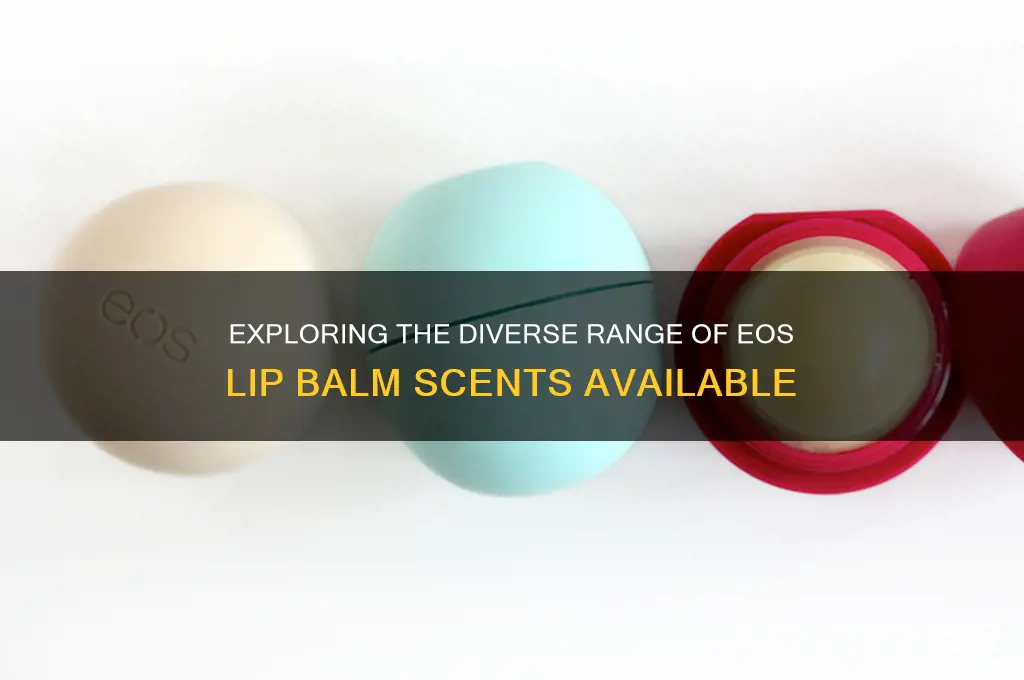 how many scents of eos are there