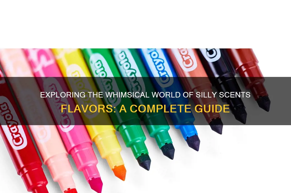 how many silly scents flavors are there
