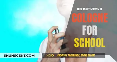 The Right Amount of Cologne to Wear to School