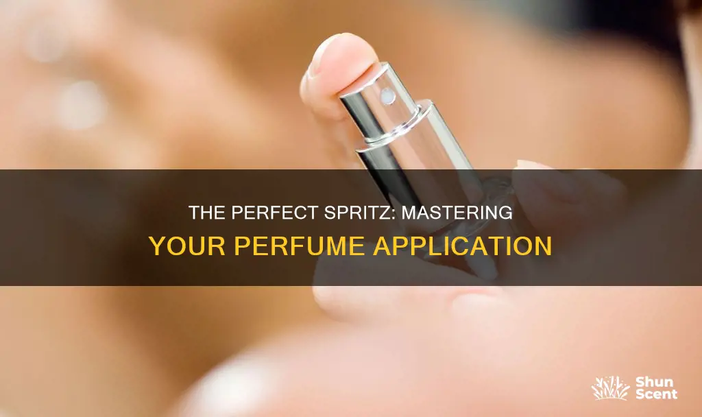 how many sprays of perfume do you need