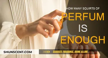 The Fine Art of Applying Perfume: How Much is Enough?