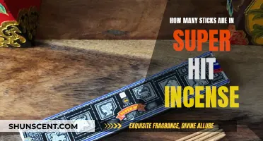 Super Hit Incense: Sticks Count and Aroma Experience