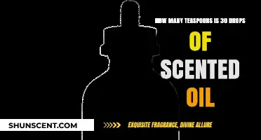 Converting Scented Oil Drops to Teaspoons: 30 Drops Explained