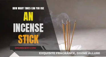 Incense Sticks: Reusing Them, How Many Times Is Too Many?