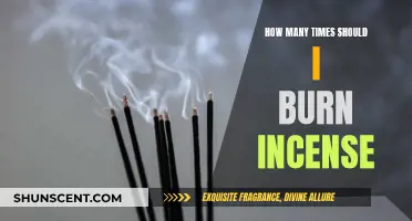 Burning Incense: How Often Should You Light Up?