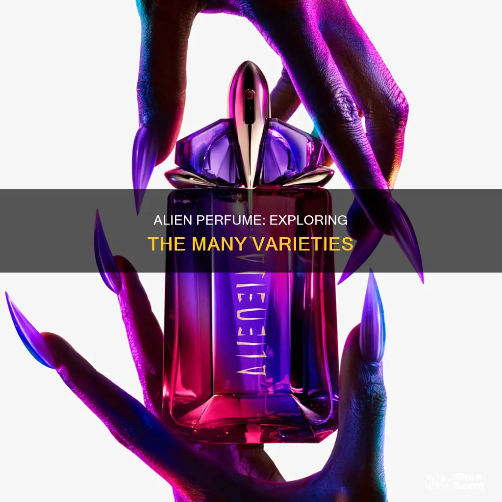how many types of alien perfume are there