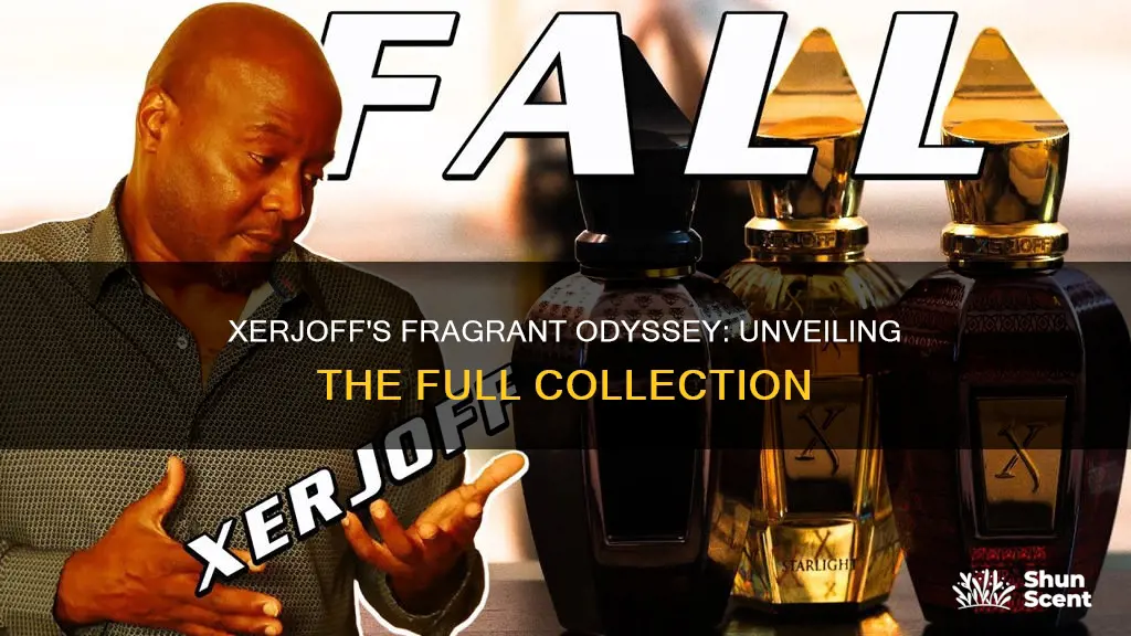 how many xerjoff fragrances are there