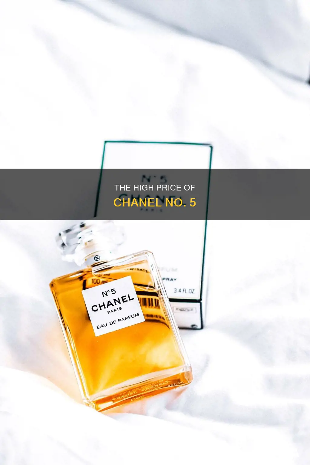 how mjch is vhanel number 5 perfume