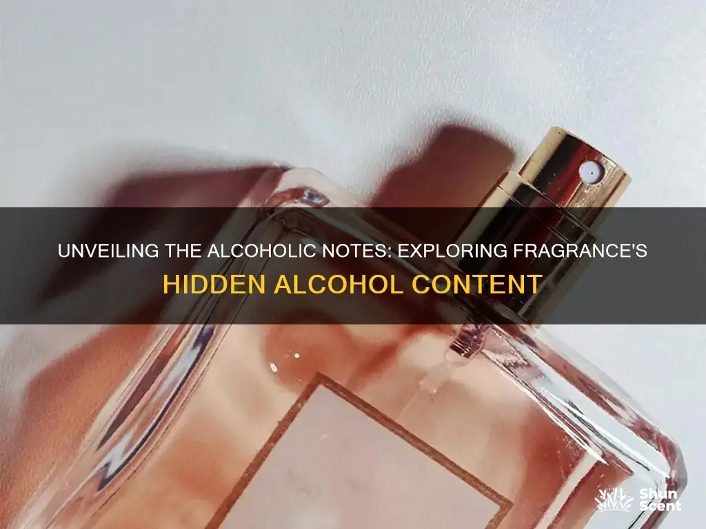 how much alcohol in fragrance