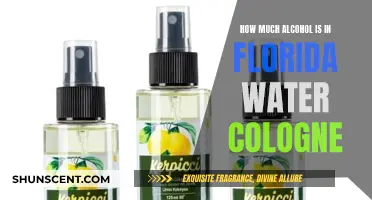 Florida Water Cologne: Alcohol Content and Its Uses