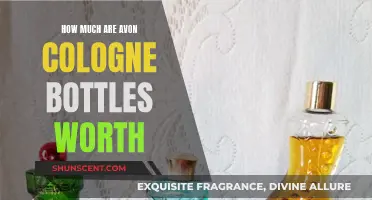 Avon Cologne Bottles: Worth and Value Over Time