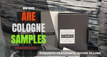 Exploring the Cost of Cologne Samples