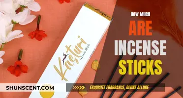 Incense Sticks: Exploring Varied Pricing and Costs