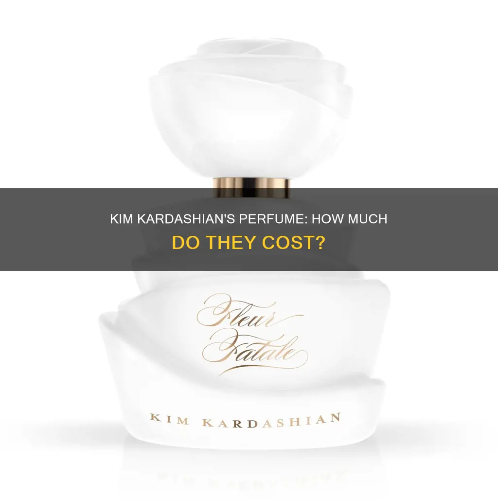 how much are kim kardashian perfume
