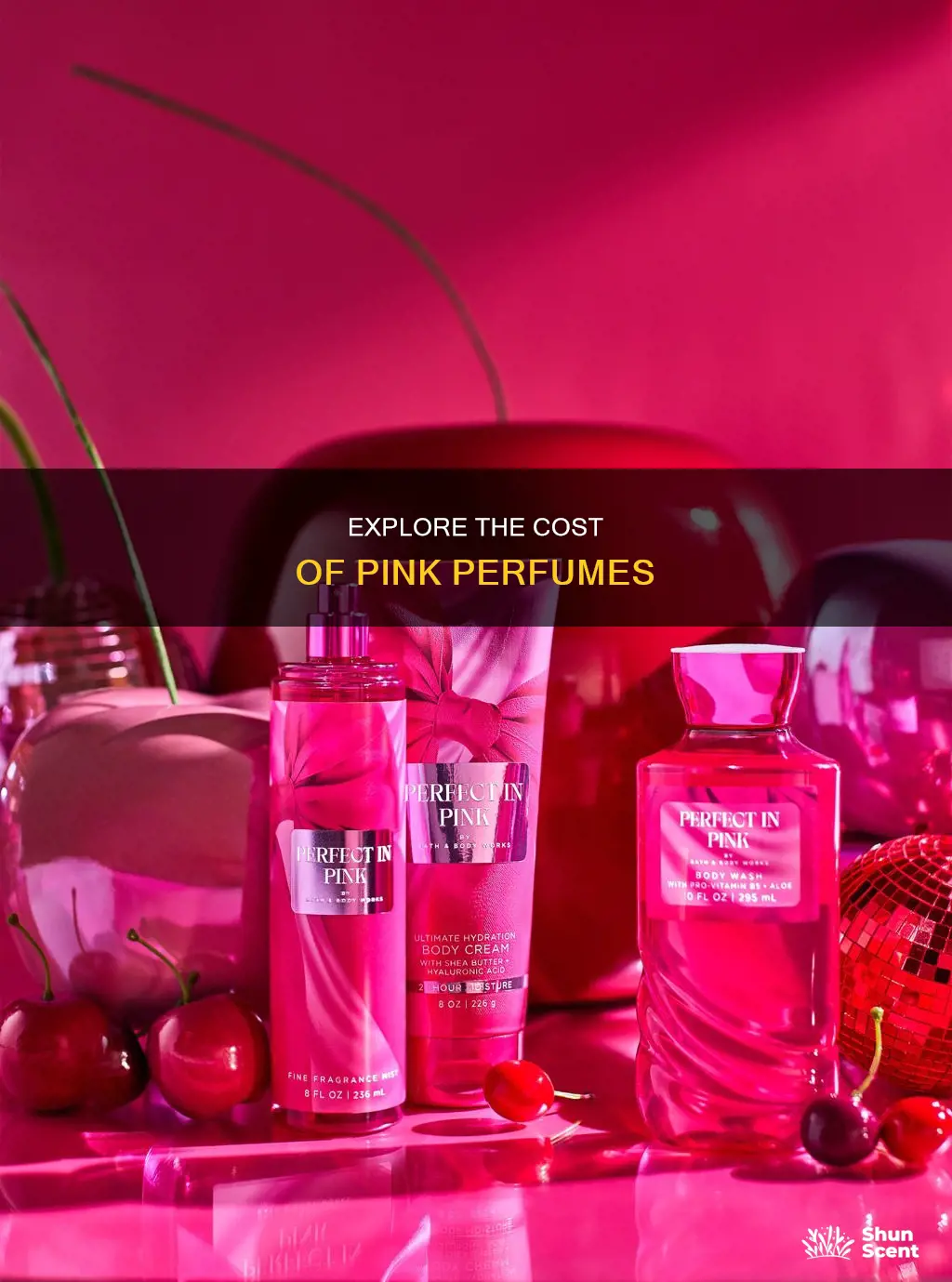 how much are pink perfumes