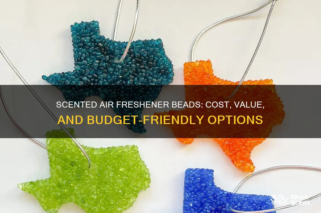 how much are scented air fresher beads