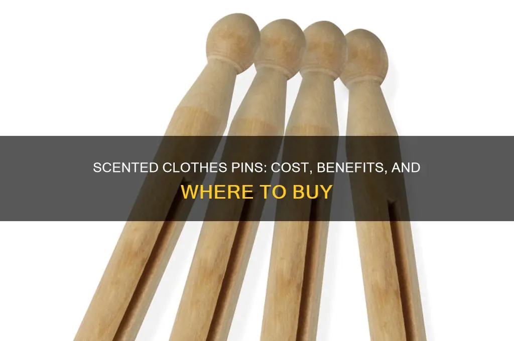 how much are scented clothes pins