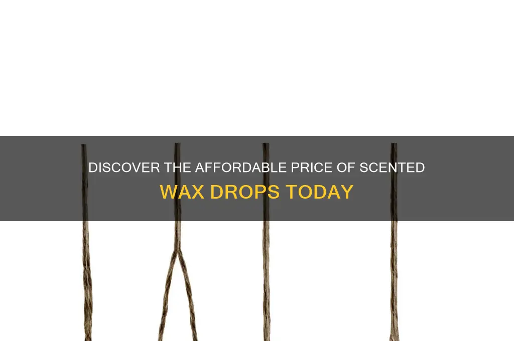 how much are scented wax drops
