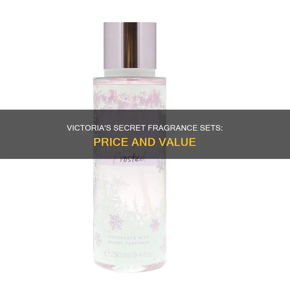how much are victoria secret fragrance sets