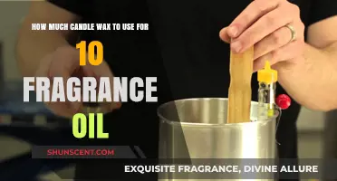 Candle Crafting: Perfect Wax-to-Oil Ratio for 10 Scents