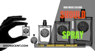 The Art of Spraying Cologne: Finding the Perfect Balance