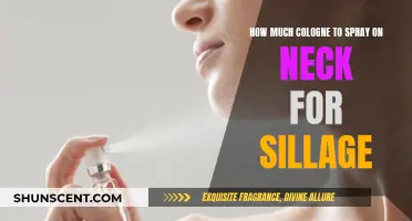 The Art of Spraying Cologne on Your Neck for Sillage